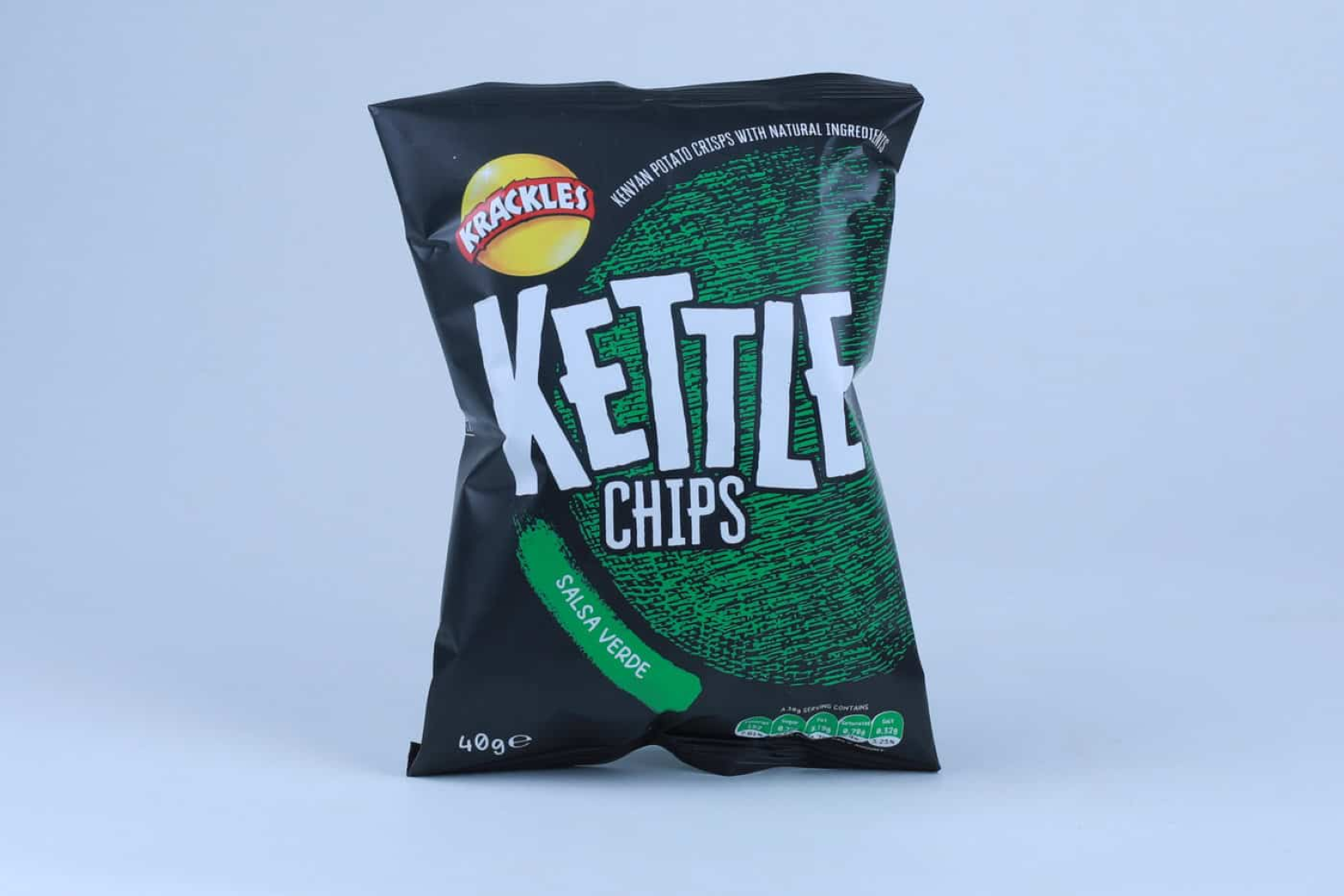 KRACKLES KETTLE CHIPS SALSA VERDE 40G